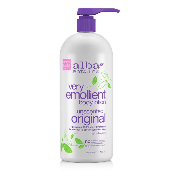 Alba Botanica Emollient Unscented Lotion 907g
